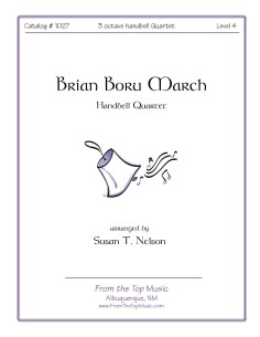 Brian Boru March (Quartet) - Handbell Score