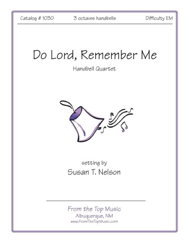 Do Lord Remember Me - Quartet